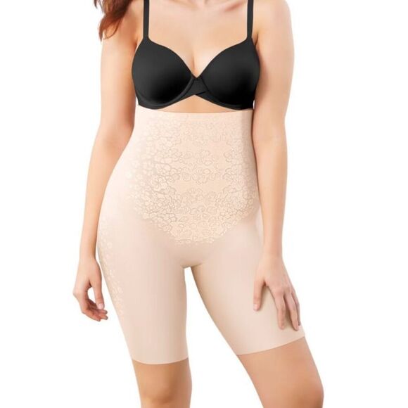 Maidenform FitSense High Waist Thigh Slimmer size small - Picture 3 of 8